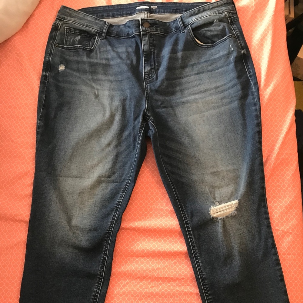 Size 18 Old Navy Rockstar Super Skinny Jeans